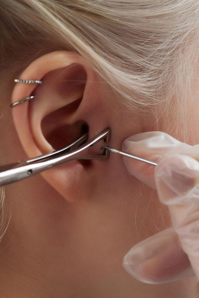 Estilo único, piercings únicos